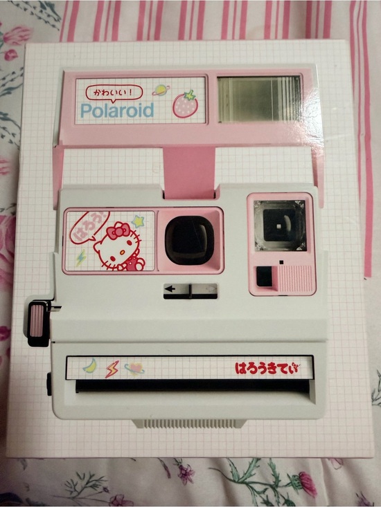 Hello Kitty Other - Hello Kitty x Polaroid Instant Camera - Pink & White